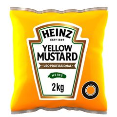 Mostarda Bag Heinz Unidade 2kg