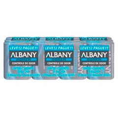Sabonete Controle de Odor Albany Pacote 12x85g