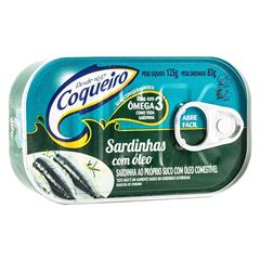 Sardinha Coqueiro Óleo Abre Fácil 54x125g