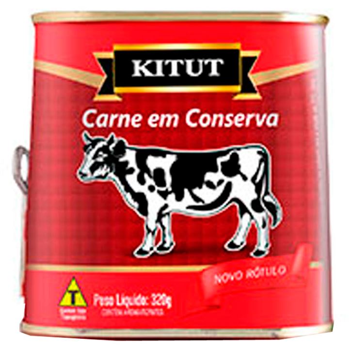 Carne Bovina Conserva Kitut Lata Caixa 24x320g Dia Distribuição Carne Bovina Conserva Kitut Lata Caixa 24x320g Dia Distribuição