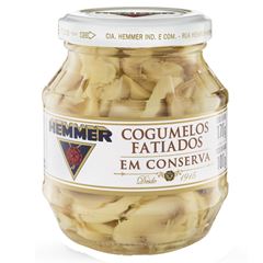 Cogumelos Fatiados Vidro Hemmer Unidade 100g