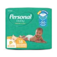 Fralda Descartável Baby Jumbinho Personal P Pacote 18Unidades
