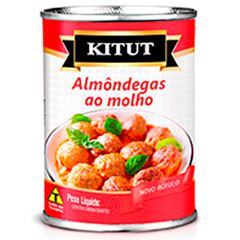 Almondega Mista ao Molho Kitut Lata Caixa 12x830g