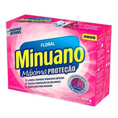 Detergente em Pó Minuano Floral Caixa 20x900g