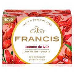 Sabonete Promopack Clássico Vermelho Jasmim do Nilo Francis Caixa 12x90g 