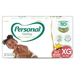 Fralda Premium Protection XG Personal Pacote 50Unidades