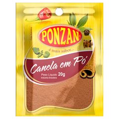 Canela Moída Ponzan Fardo 24x20g