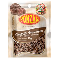 Chocolate Granulado Ponzan Fardo 24x40g