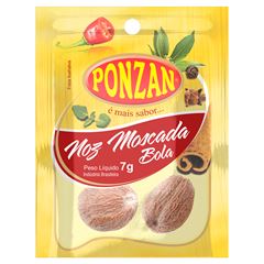 Noz Moscada Bola Ponzan Caixa 24x7g