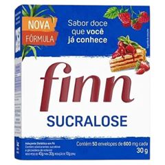 Adoçante Sucralose em Pó Finn Caixa 50x600mg