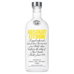 Vodka Absolut Citron 750ml