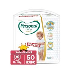 Fralda Pants XG Personal Pacote 50Unidades