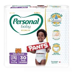 Fralda Pants XXG Personal Pacote 30Unidades