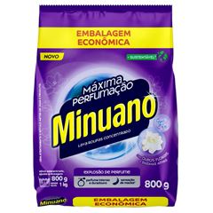 Detergente em Pó Minuano Roxo Caixa 20x800g