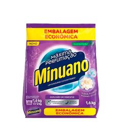 Detergente em Pó Minuano Roxo Caixa 10X1,6KG