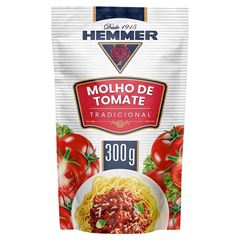 Molho de Tomate Tradicional Hemmer Sachê Caixa 24x300g