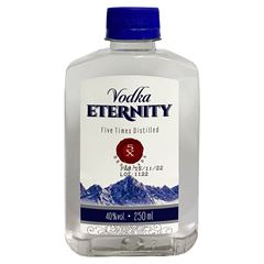 Vodka Eternity Petaca Caixa 12X250ml 