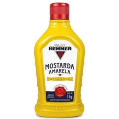 Mostarda Amarela Hemmer Unidade 1kg