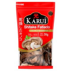 Cogumelo Shitake Fatiado Karui Caixa 6x30g
