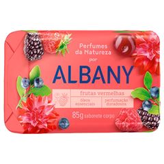 Sabonete Perfume Vermelho Albany Pacote 12x85g