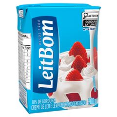 Creme de Leite Leitbom Caixa 27x200g