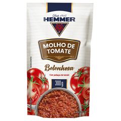 Molho de Tomate Bolonhesa Hemmer Sachê Caixa 24x300g