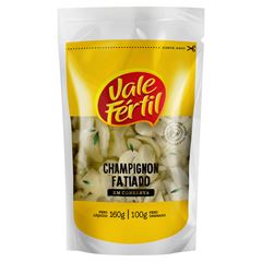 Cogumelo Fatiado Vale Fértil Doypack Caixa 24x100g