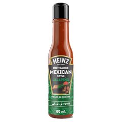 Molho de Pimenta Mexicana Jalapeno Heinz Unidade 80ml