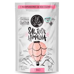 Sal Rosa Himalaia Fino Pouch Br Spices Unidade 250g