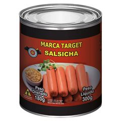 Salsicha Target Lata Caixa 24x180g
