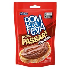 Creme Chocolate Stand Pouch Bom da Festa Unidade 150g