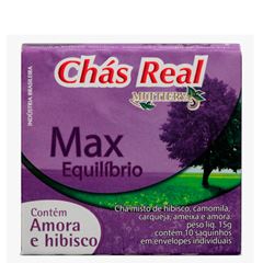 Chás Real Max Amora e Hibisco Cacheta 5x10x1,5g