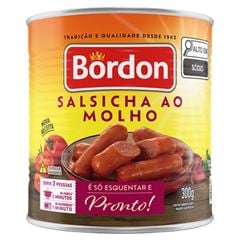 Salsicha Bordon Lata Caixa 24x300g