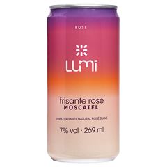 Vinho Branco Frisante Suave Rosé Lumi Lata 269ml