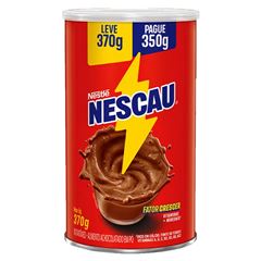 Achocolatado em Pó Nescau Nestlé Leve 370g Pague 350g Unidade 370g