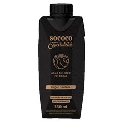 Água de Coco Integral Especialistas Sococo Caixa 12x330ml