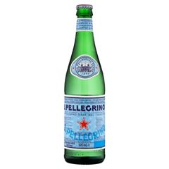 Água Mineral com Gás San Pellegrino Vidro Fardo 24x500ml