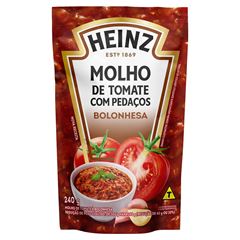 Molho de Tomate à Bolonhesa Heinz Sachê 32x240g