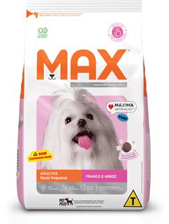 Ração Max para Cães Raça Pequena Frango e Arroz 15kg