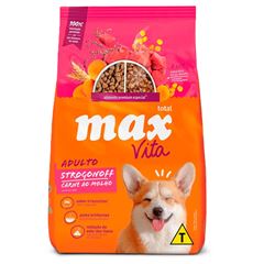 Ração Max Vita para Cães Adultos Strogonoff 20kg
