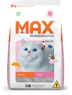 Ração Max para Gatos Adultos Carne 20kg