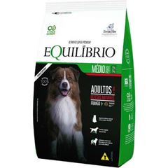 Ração Equilíbrio para Cães Adultos Porte Medio Frango 15kg