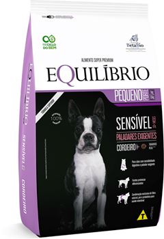Ração Equilíbrio Sensível para Cães Adultos de Porte Pequeno Cordeiro 1kg