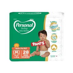Fralda Personal Baby Pants Total Protect M Pacote 28 Unidades