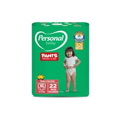 Fralda Personal Baby Pants Protect & Sec XG Pacote 22 Unidades