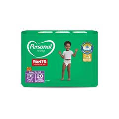 Fralda Personal Baby Pants Protect & Sec SXG Pacote 20 Unidades
