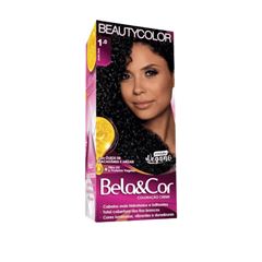 Tintura Bela&Cor Kit 1.0 Preto Ônix Unidade
