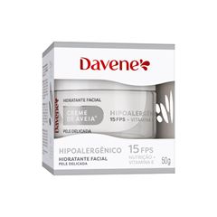 Creme Hidratante Facial de Aveia Hipoalergênico 50g
