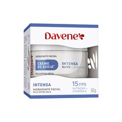 Creme Hidratante Facial de Aveia Intensa 15FPS 50g