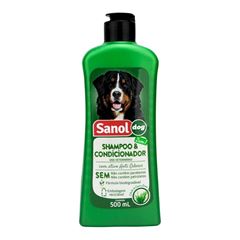 Sanol Shampoo/Condicionador para Cachorros Unidade 500ml